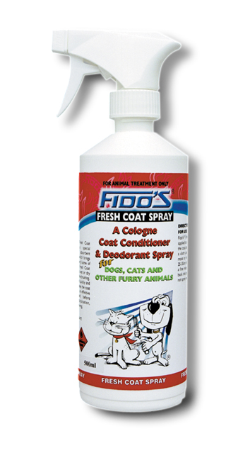 Fido's Black Spritzers and grooming sprays